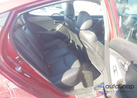 2011 Hyundai Elantra Limited (Ulsan Plant) from USA, damaged, VIN KMHDH4AE5BU099854